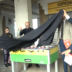 Alla Scugnizzeria di Scampia oltre allo spaccio dei libri ora un biliardino donato dagli industriali napoletani